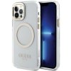 Guess GUHMP12MHTRMD iPhone 12/12 Pro 6.1 złoty/gold hardcase Metal Outline Magsafe